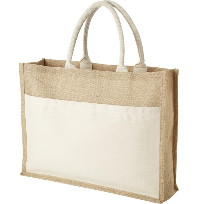 Jute tote bag 18L
